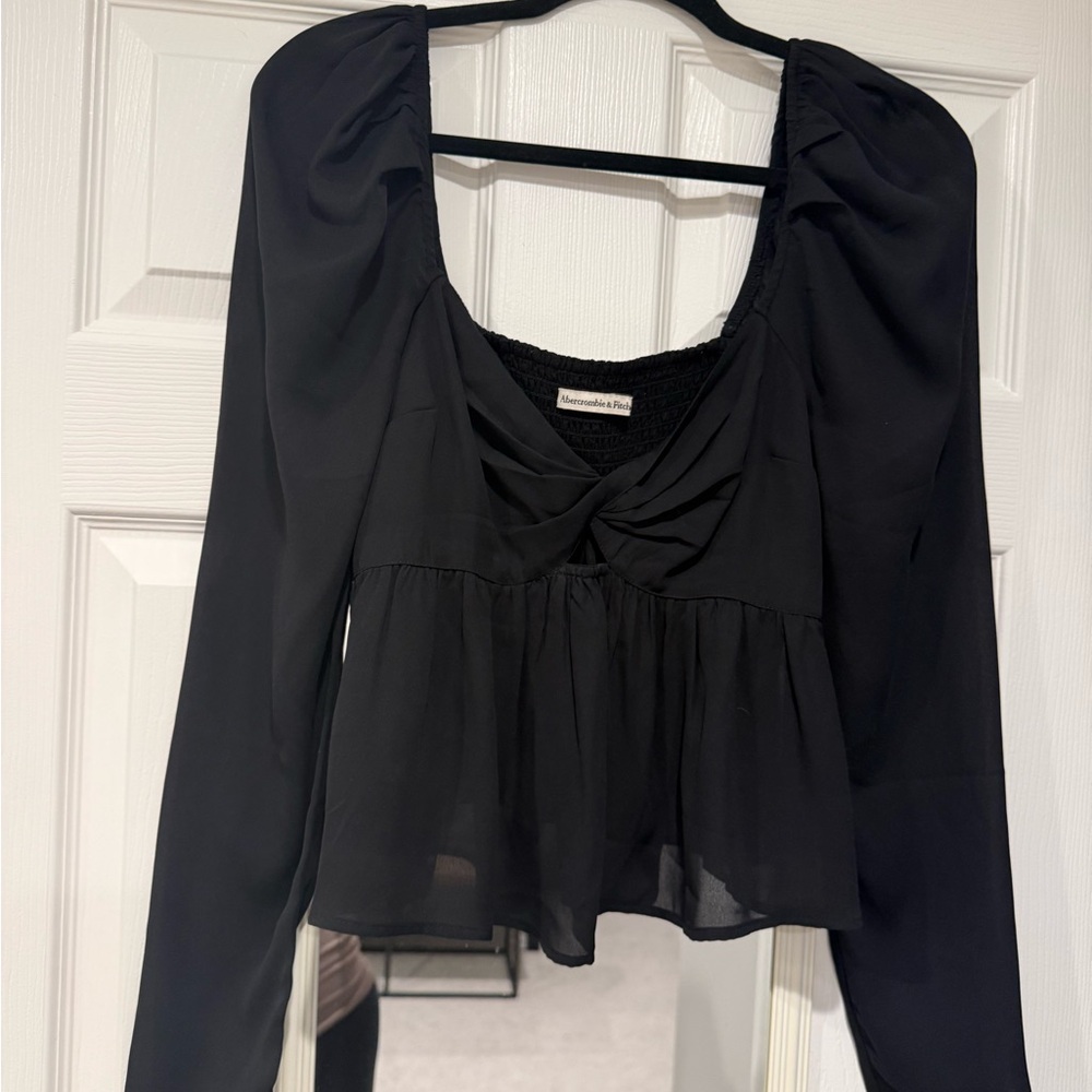 Abercrombie & Fitch Black Blouse